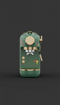 Field green portable espresso machine
