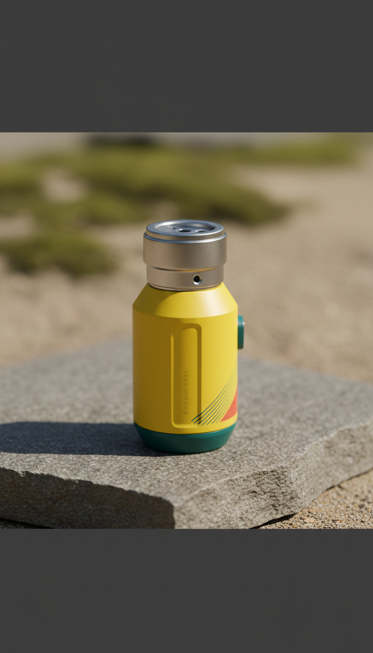 Summit yellow portable espresso machine